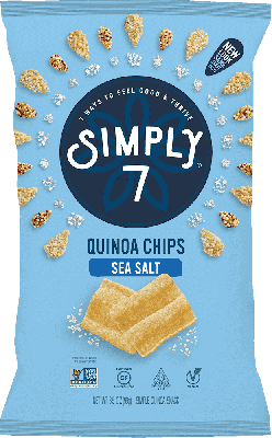 SIMPLY 7 CHIPS QUINOA SEA SALT 79GM