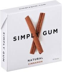 Simply Gum Cinnamon (15pcs)