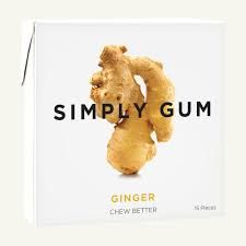 Simply Gum Ginger (15pcs)