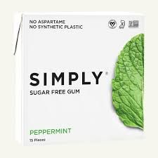 Simply Gum Peppermint (15pcs)