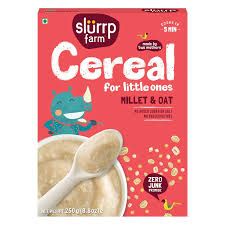 SLURRP FARM  CEREAL MILLET & OAT  250GM