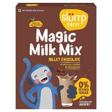 SLURRP FARM MAGIC MIX  MILLET CHOCOLATE 250GM