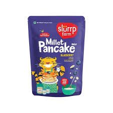 SLURRP FARM  MILLET PAN CAKE MIX BLUBERRIES 250GM