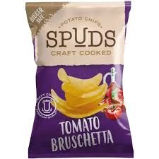 SPUDS TOMATO BRUSCHETTA 105GM