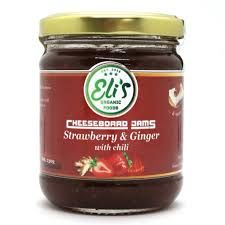 STRAWBERRY & GINGER - CHEESEBOARD JAM WITH CHILLI