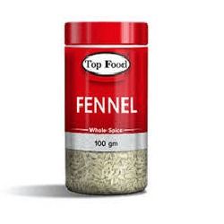 T/F Fennel Seeds 100Gm (Jar)