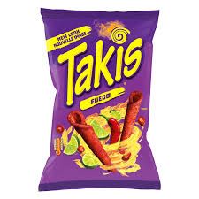 TAKIS FUEGO CHIPS 56G