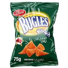 TIFFANY BUGLES POUCH  CHILLY 75GM