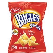 TIFFANY BUGLES POUCH  SALT 75GM