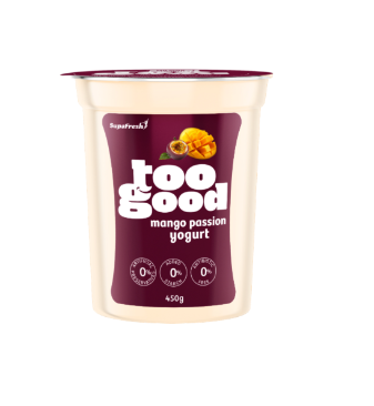 TOO GOOD MANGO PASSION YOGURT 450G