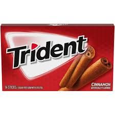 TRIDENT GUM CINNAMON14S S/F