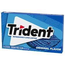 TRIDENT GUM ORIGINAL 14s S/F