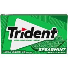 Trident Gum Spearmint 14S S/F