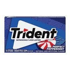 TRIDENT PERFECT PEPPERMINT S/F 14S