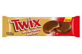 Twix Secret Centre Biscuits 132g