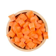 CARROT CUBES 250G