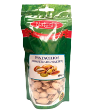 NATURALLI PISTACHIOS ROASTED & SALTED 100GM