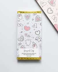 VALENTINE HONEYCOMB CRIPS- 54% DARK CHOCOLATE 80G