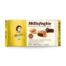 VICENZI PUFF PASTRY - CHOCOLATE CREAM - 100G