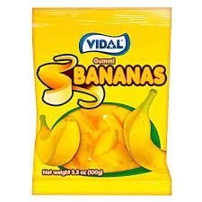 Vidal Bananas (Halal) - 90g