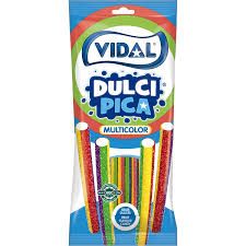 Vidal Dulci Pica Sour Multicolor Pencils (Halal) - 90g