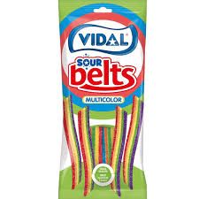 Vidal Sour Belts Multicolor (Halal) - 90g