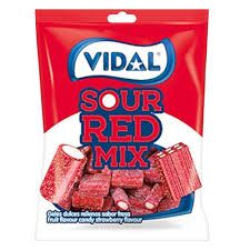 Vidal Sour Red Mix (Halal) -  90g