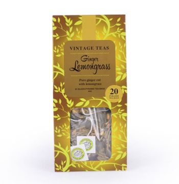VINATAGE GINGER LEMONGRASS  PYRAMID 20S