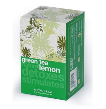 VINTAGE GREEN TEA LEMON 30S