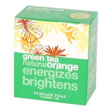 VINTAGE GREEN TEA ORANGE 30S