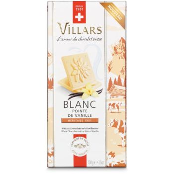 VILLARS PURE CHOCOLATE WHITE - 100G