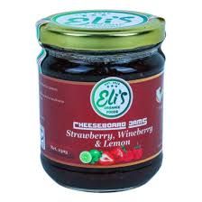 WINEBERRY, STRAWBERRY & LEMON CHEESEBOARD JAM